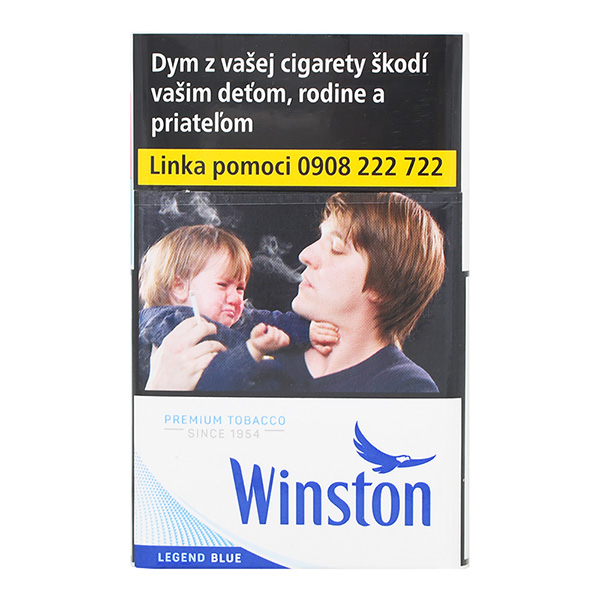 Winston Blue king size box 20 ks 10 krab. kolok K tvrdé bal. VO cena