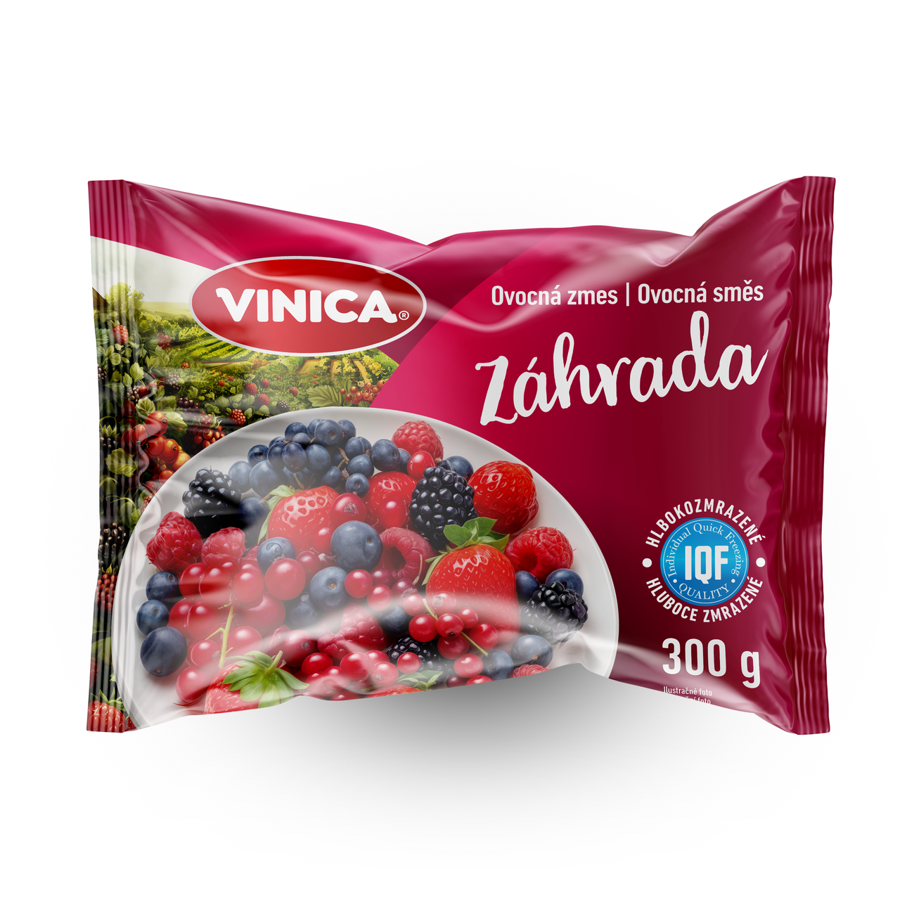 VINICA Záhrada ovocná zmes mraz. 300 g