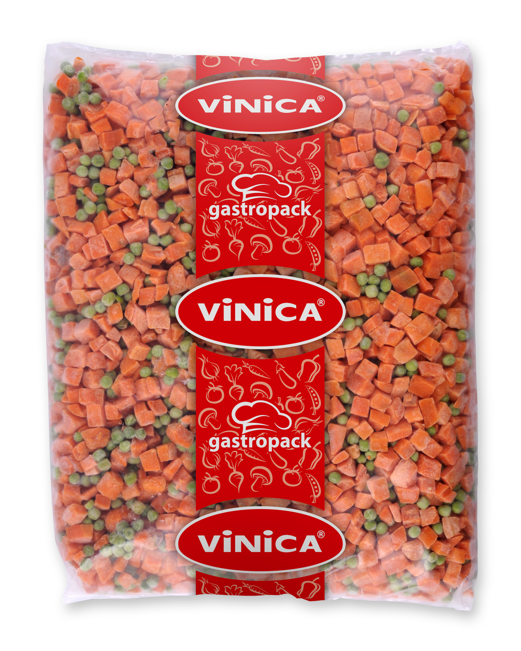 VINICA Mrkva s hráškom mraz. 2,5 kg
