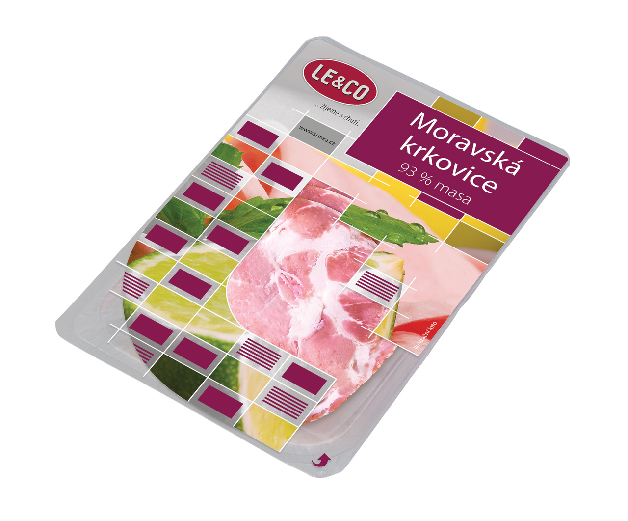 LE&CO Moravská krkovička chlad. 100 g