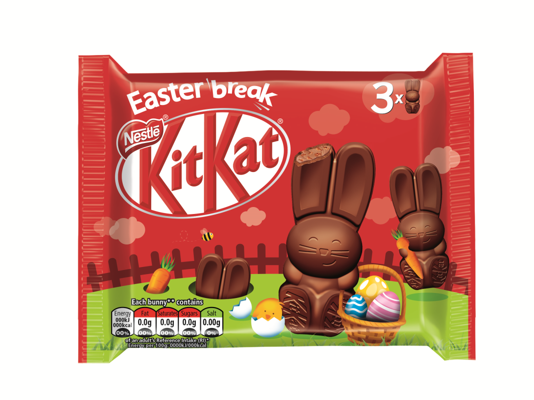 Nestlé Kit Kat Zajačik 3 x 29 g