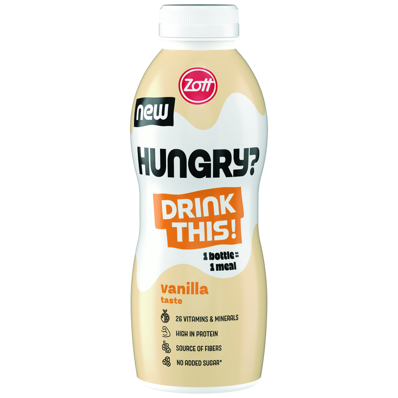 Zott Hungry Drink vanilka chlad. 500 ml