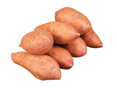 Batáty oranžovomäsé M/L čerstvé 1 kg sieť