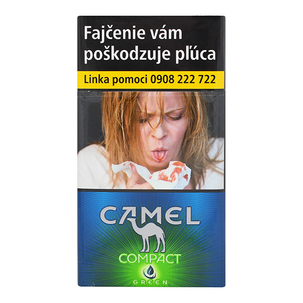 CAMEL Long Compact Green king size 20 ks KC 5,40 10 krab. kolok K tvrdé bal. VO cena