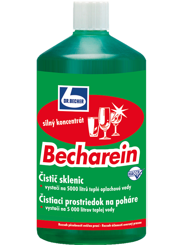 Dr.Becher Becharein čistiaci prostriedok na poháre 1 l