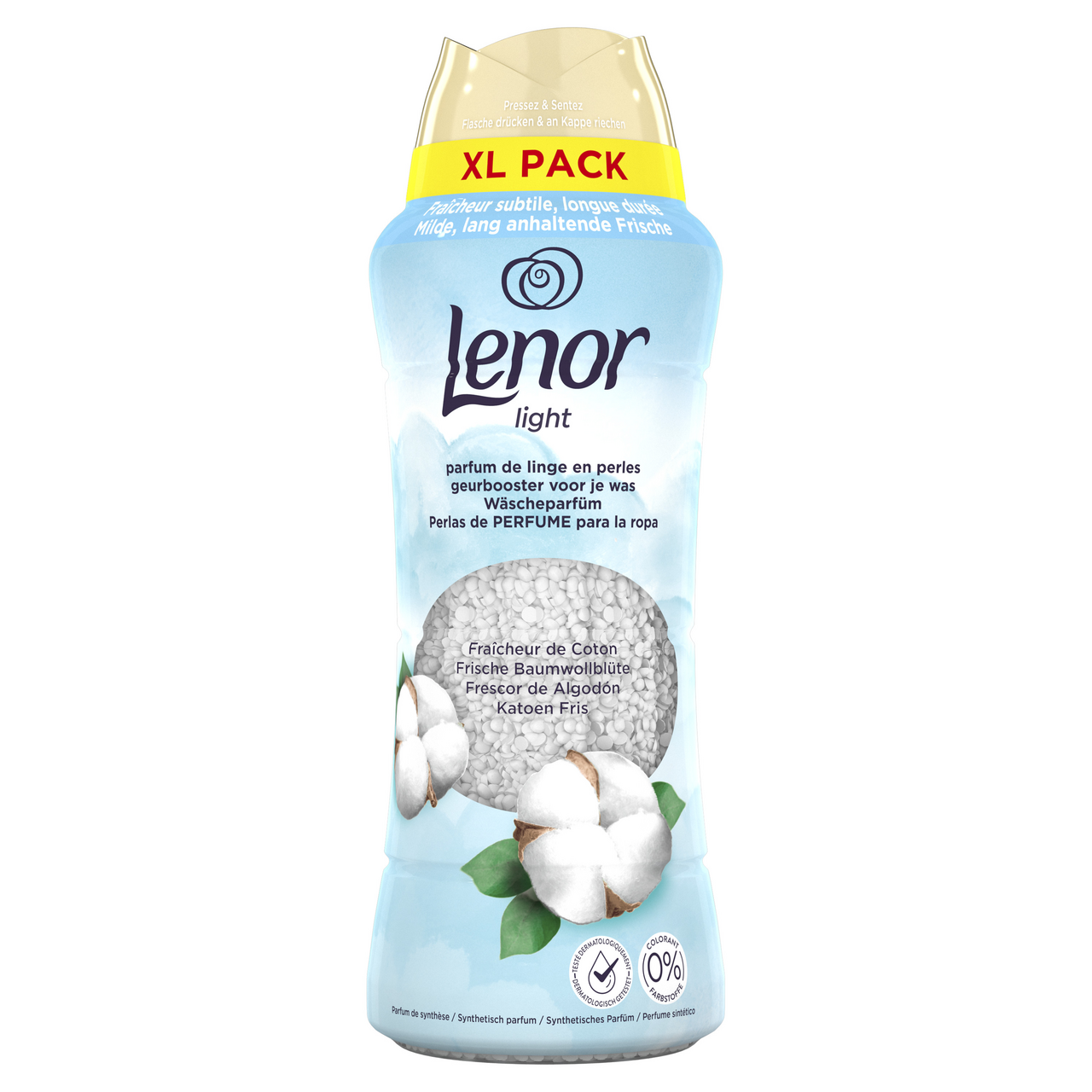 Lenor Cotton Fresh vonné perličky do prania 495 g