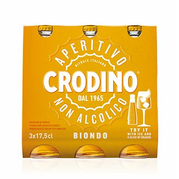 APERITIVO CRODINO Biondo 3 x 175 ml
