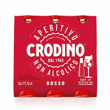 APERITIVO CRODINO Rosso 3 x 175 ml