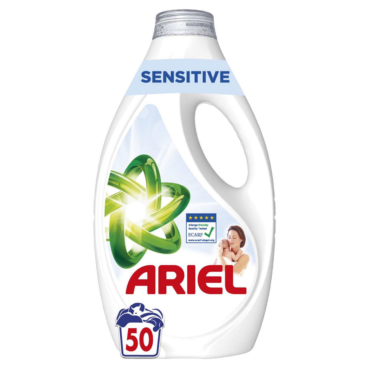 ARIEL Sensitive prací gél (50 praní) 2,25 l