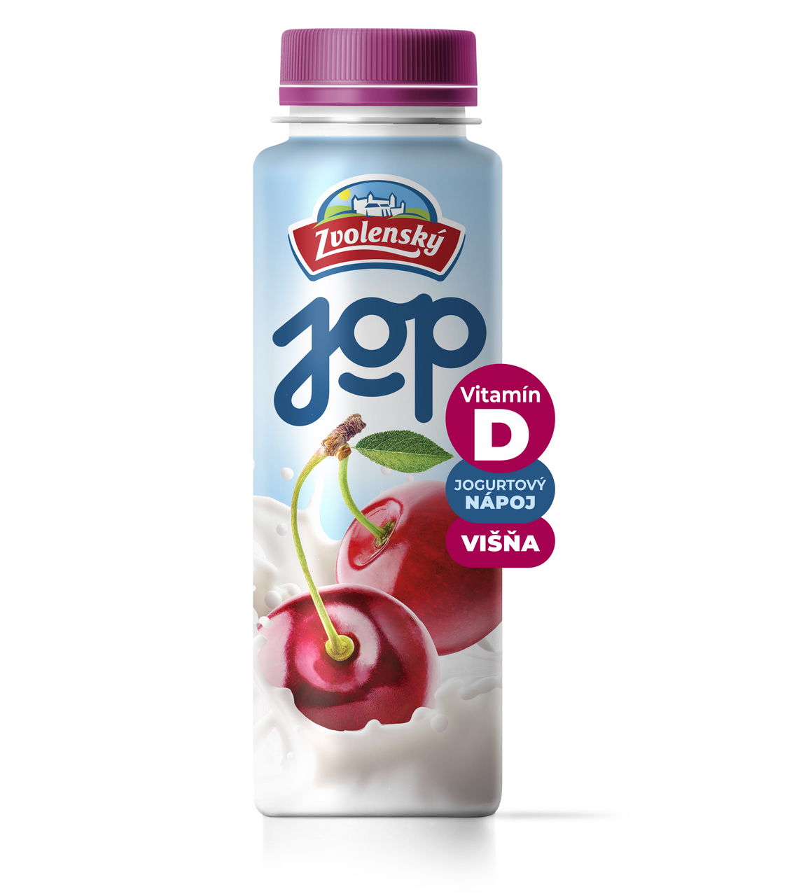 Zvolenský JOP Jogurtový nápoj višňa chlad. 280 g