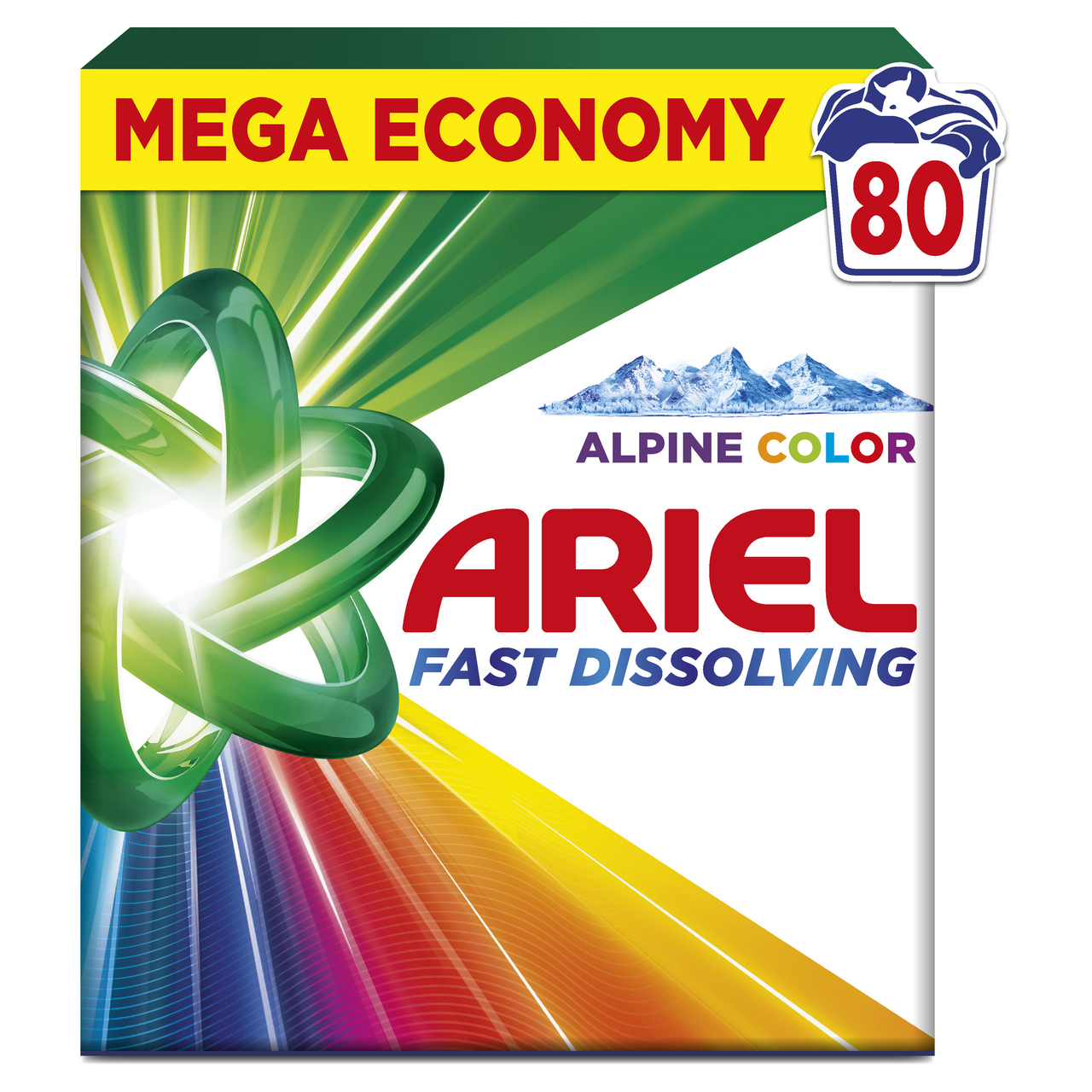 ARIEL Color prací prášok (80 praní) 4,4 kg