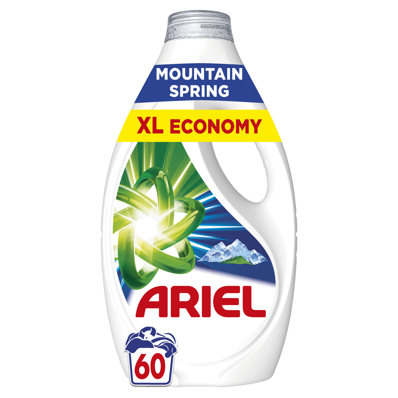 ARIEL Mountain Spring prací gél (60 praní) 2,7 l