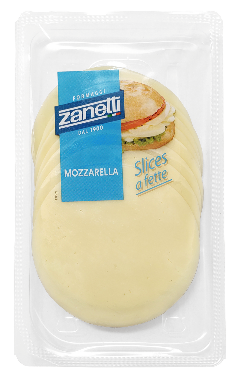 zanetti Mozzarella plátky chlad. 120 g