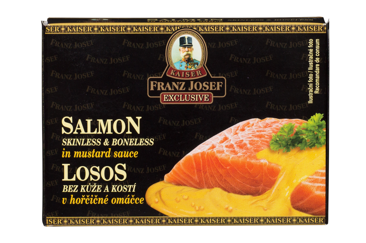 FRANZ JOSEF KAISER Losos v horčicovej omáčke 110 g