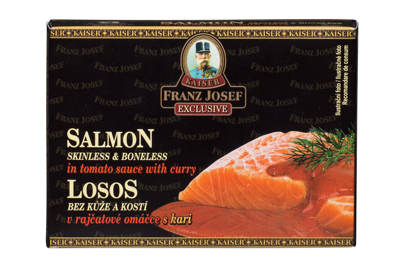 FRANZ JOSEF KAISER Losos v kari omáčke 110 g