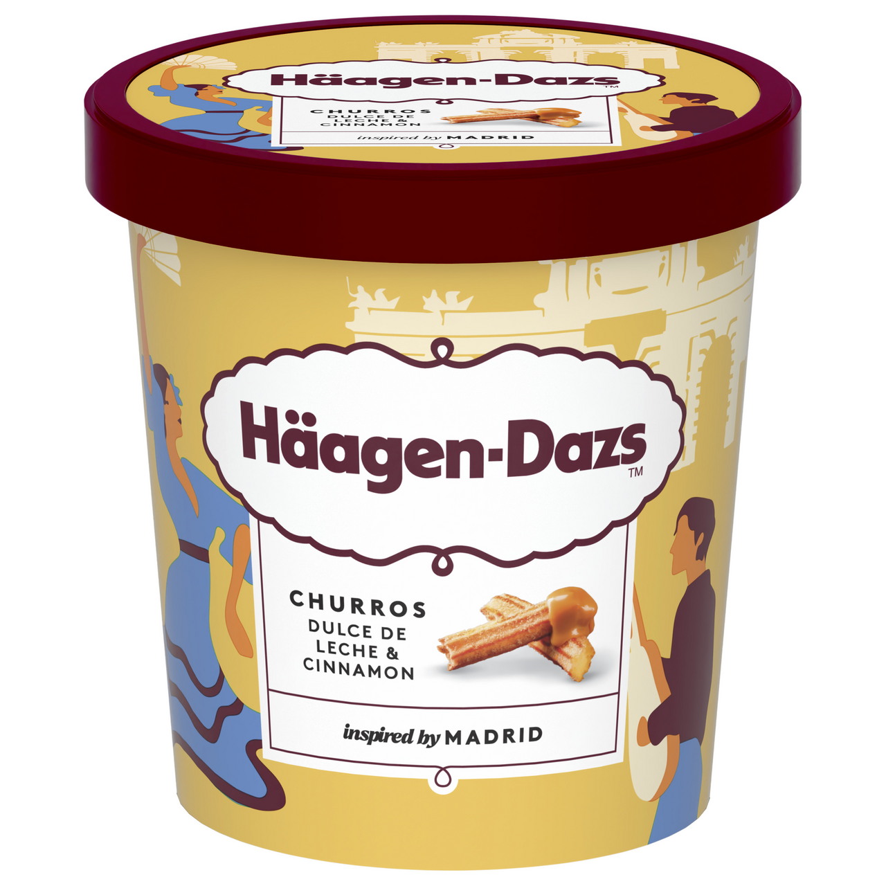 HÄAGEN-DAZS Churros zmrzlina mraz. 420 ml