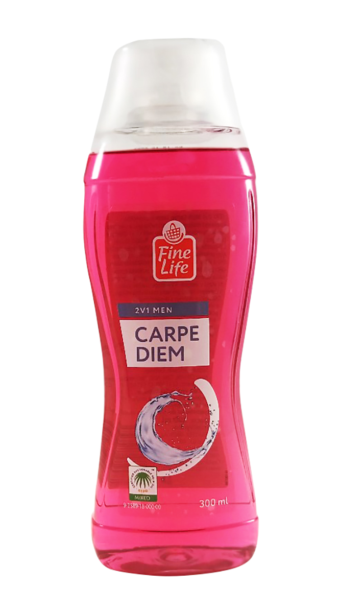 Fine Life 2v1 Men Carpe Diem sprchový gél 300 ml