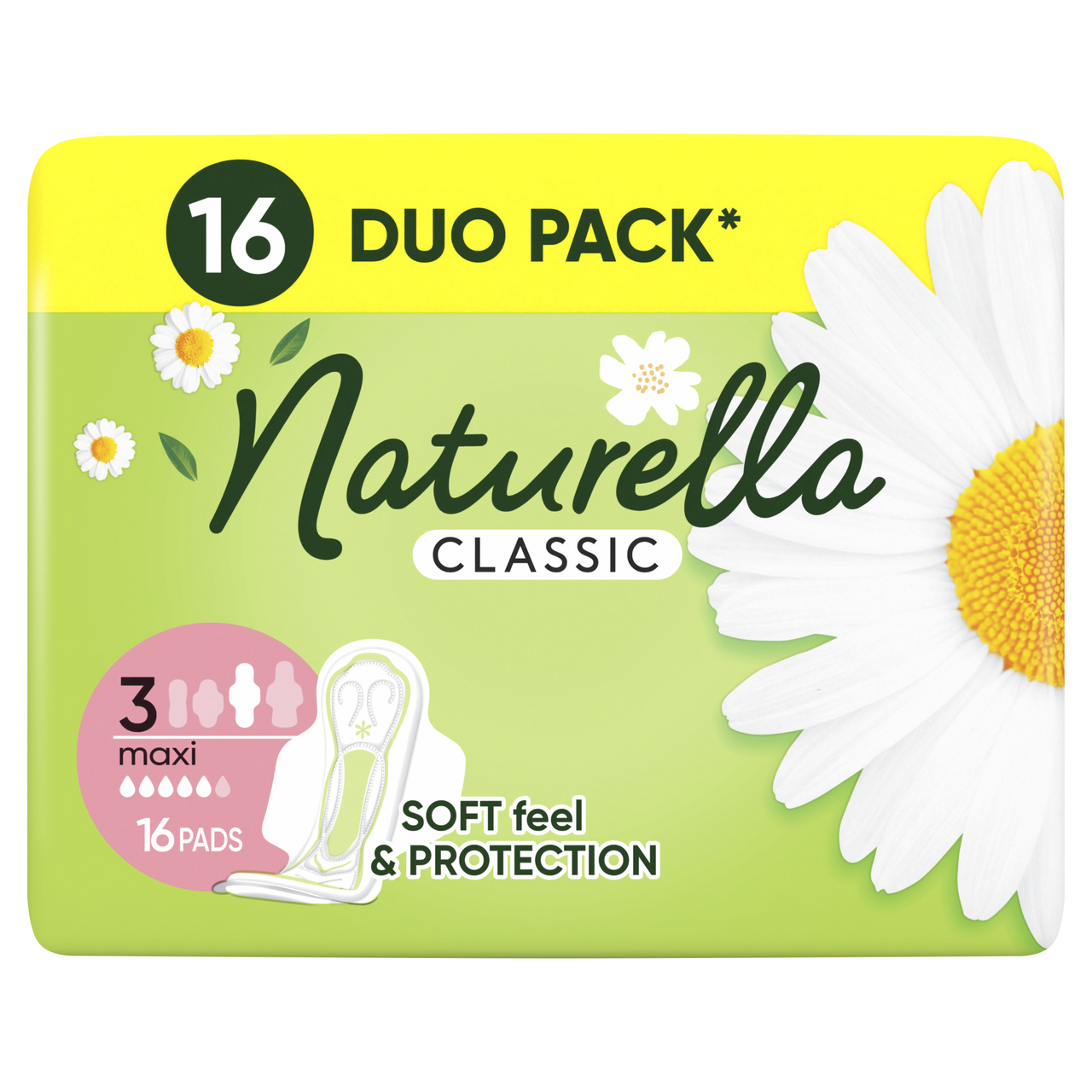 naturella Thick Maxi dámske vložky 16 ks