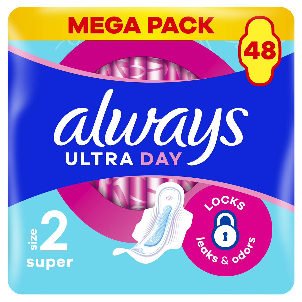 always Ultra Super mega pack dámske vložky 48 ks
