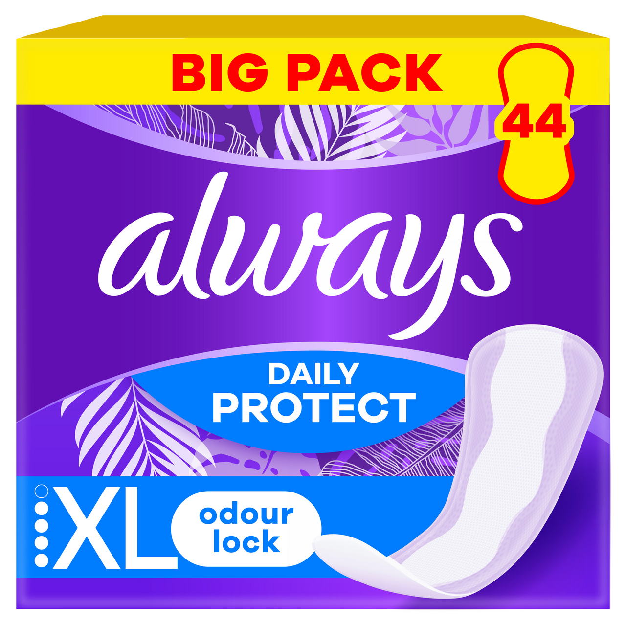 always Daily Protect XL slipové vložky 44 ks