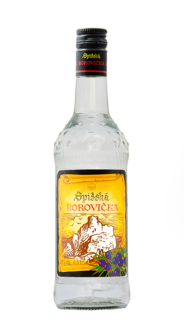 Spišská borovička 38% 500 ml