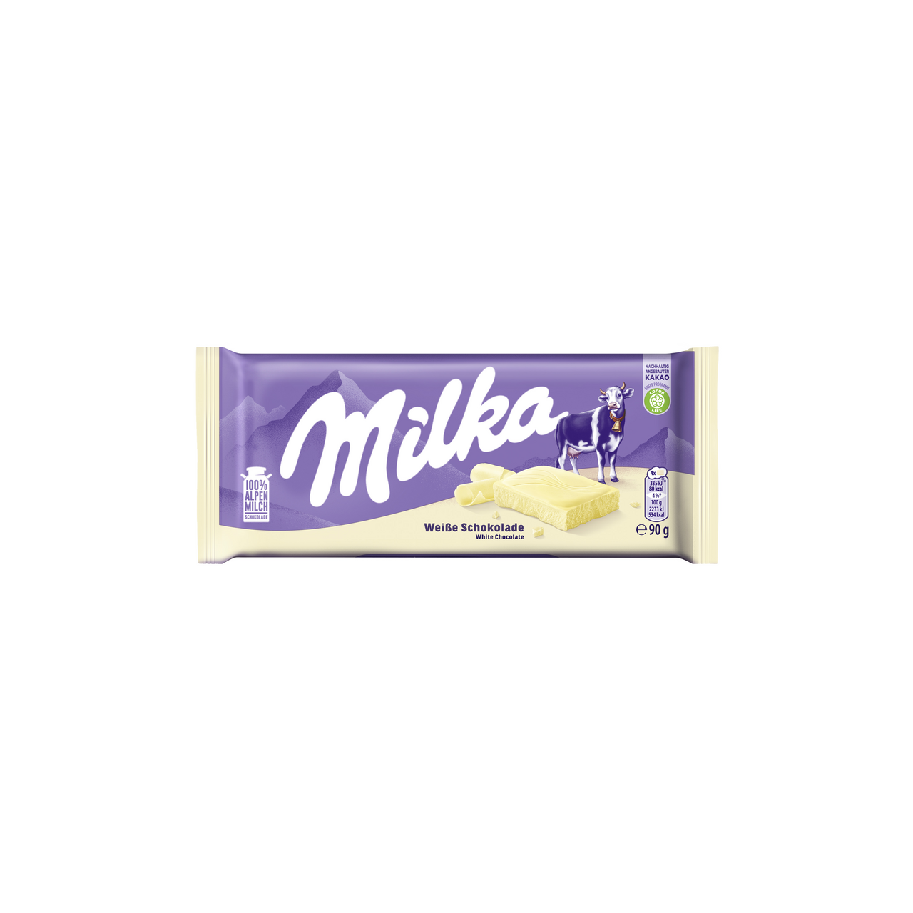 Milka Tabuľková čokoláda biela 90 g