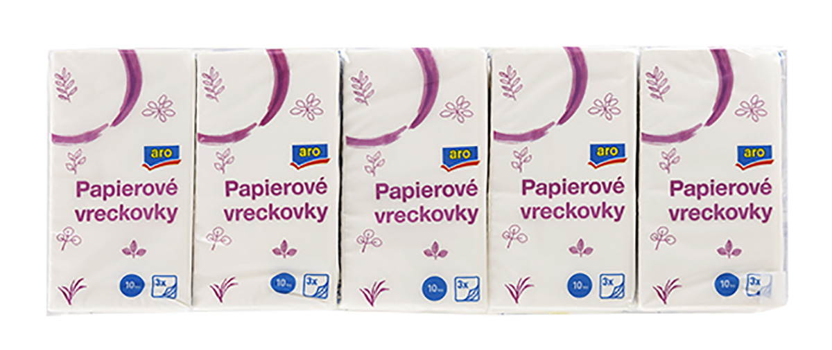 aro Vreckovky 3 vrstvové 15 x 10 ks