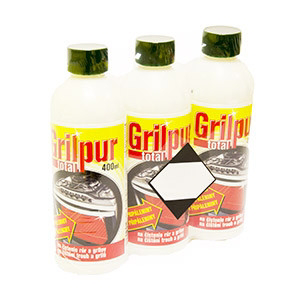 Grilpur total čistič rúr a grilov 3 x 400 ml