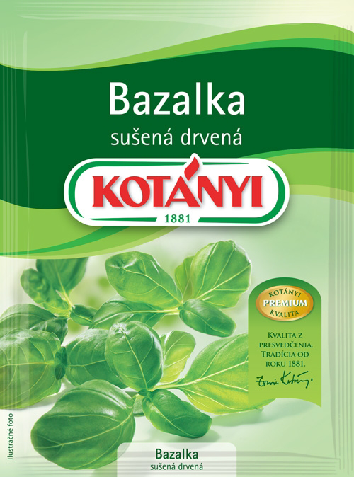 KOTÁNYI Bazalka drvená sušená 5 x 9 g
