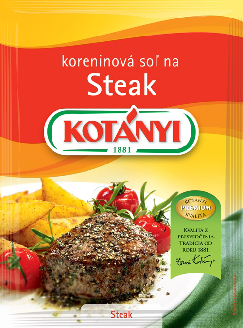 KOTÁNYI korenie na steaky 5 x 35 g