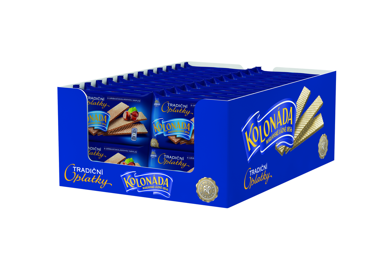 OPAVIA KOLONÁDA tradičné lázeňské oblátky 22 x 140 g