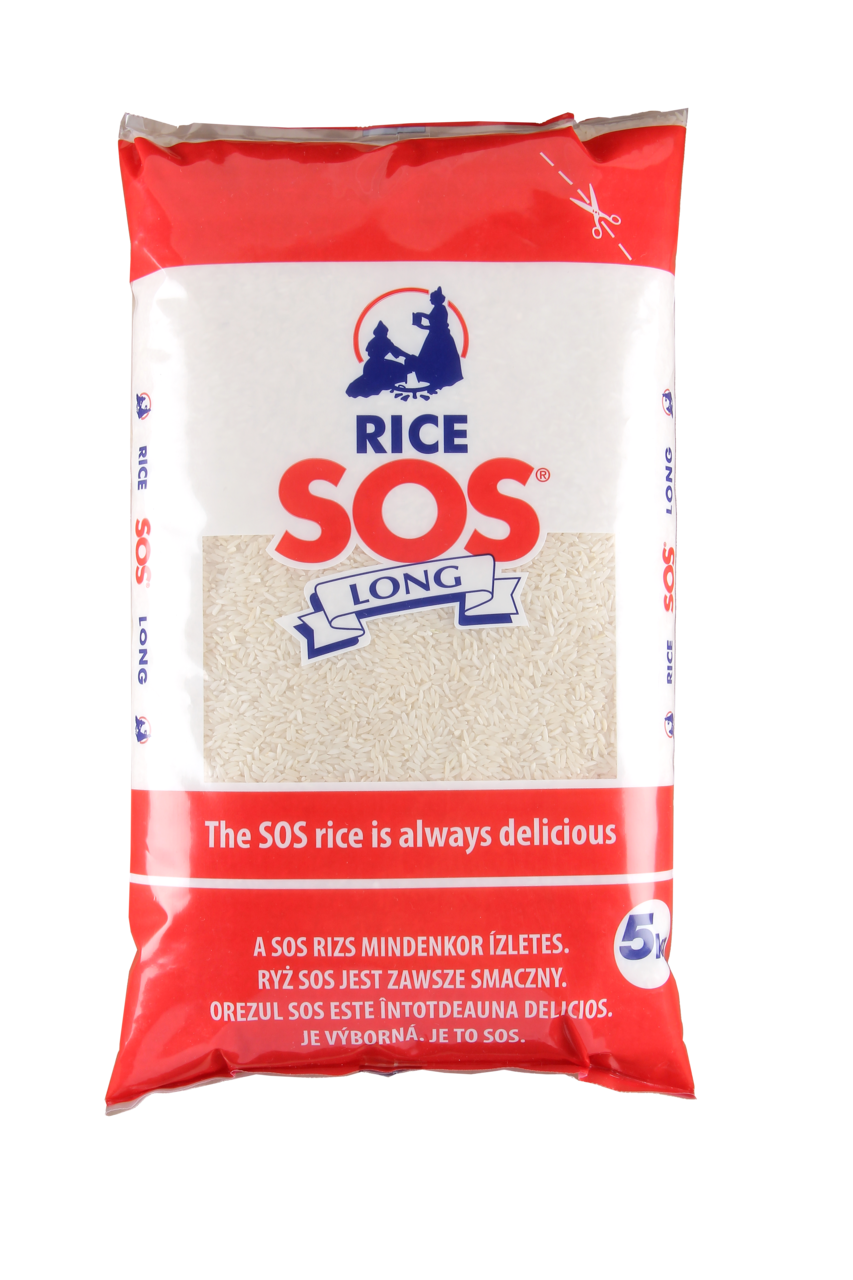 SOS Long ryža dlhozrnná 5 kg