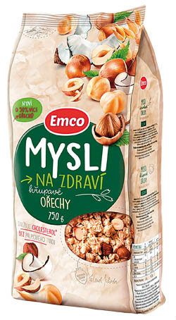EMCO Mysli chrumkavé s orechami 750 g