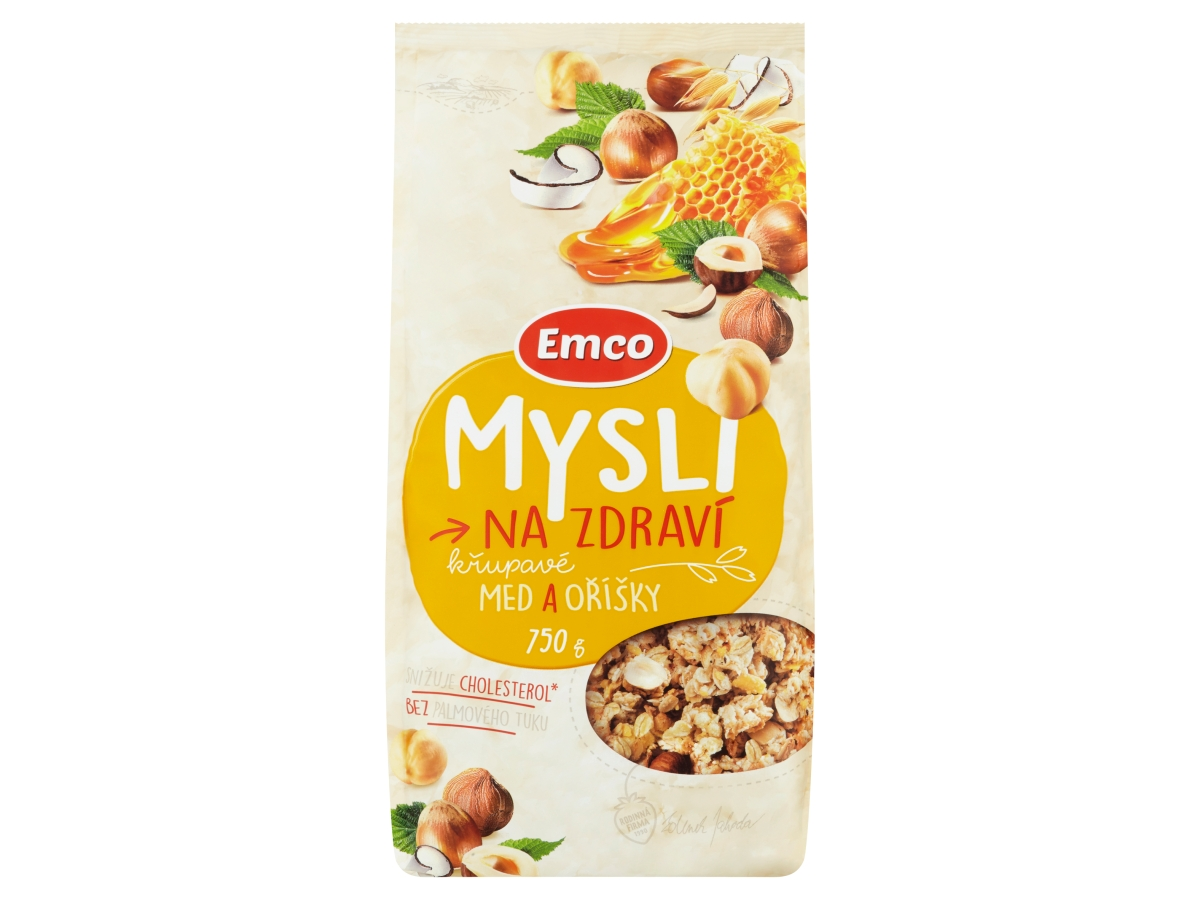 EMCO Mysli med a orechy 750 g