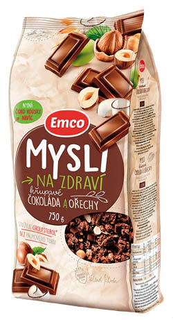 EMCO Mysli mix čokoláda a oriešok 750 g