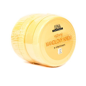 Luna Mandľový krém výživný s vitamínom E 2 x 200 ml