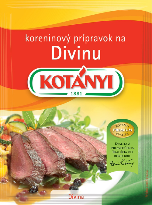 KOTÁNYI korenie na divinu 5 x 20 g