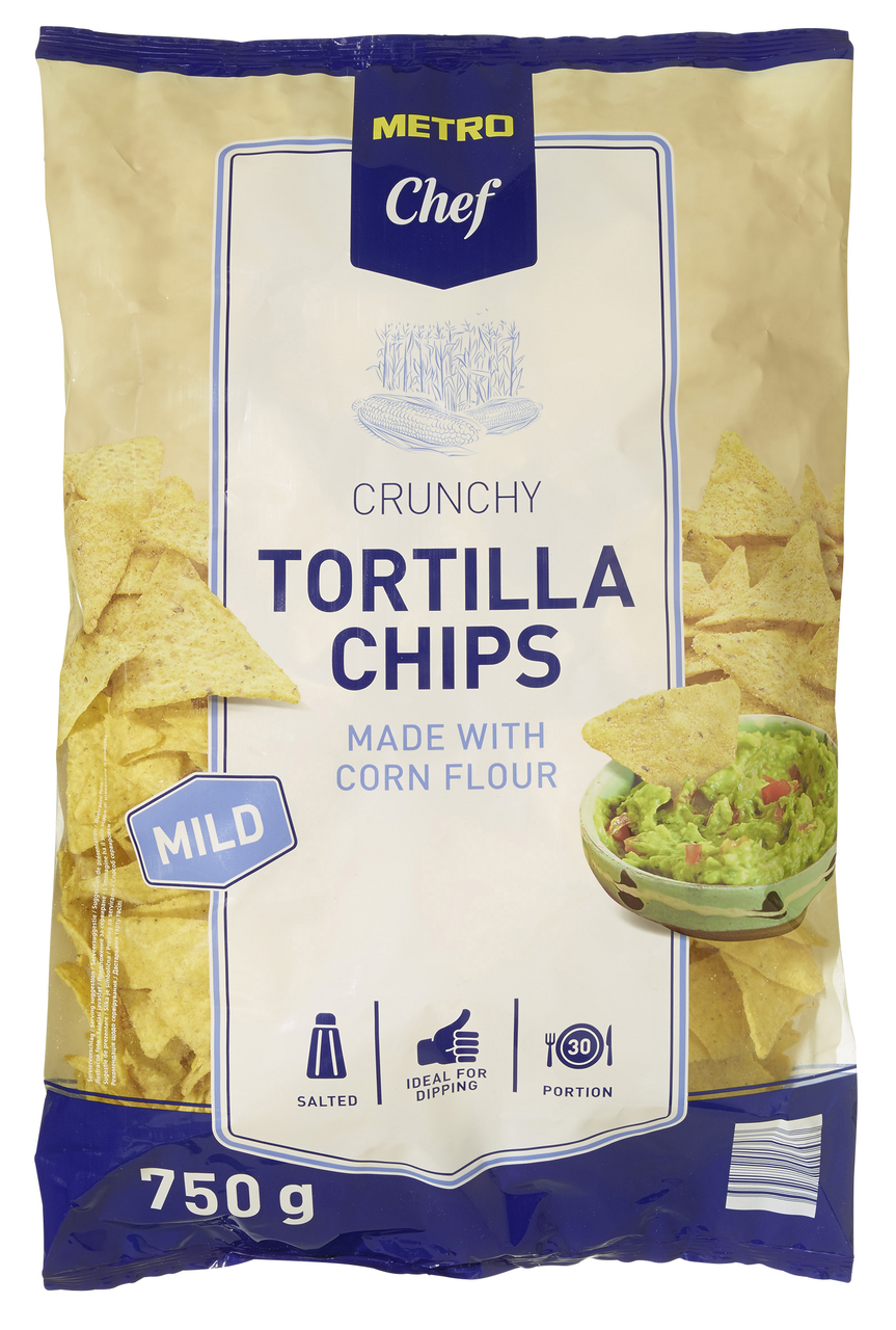 METRO Chef Tortilla chips jemné 750 g
