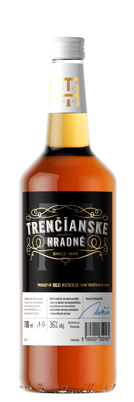 Old Herold Trenčianske hradné 36% 700 ml