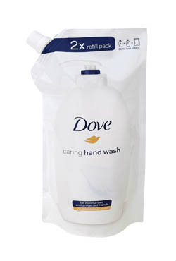 Dove Beauty Cream Wash tekuté mydlo náhradná náplň 500 ml