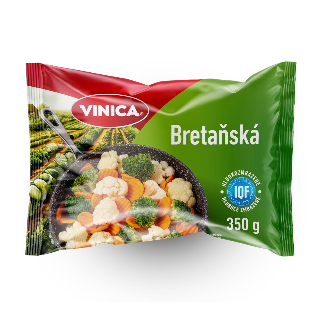VINICA Bretaňská zeleninová zmes mraz. 350 g