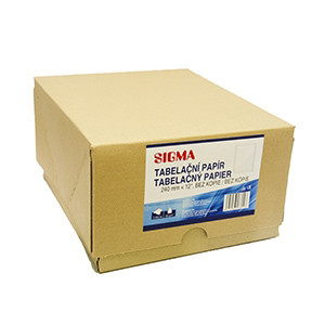 SIGMA Papier tabelačný 24+0 2000 listov 1 ks