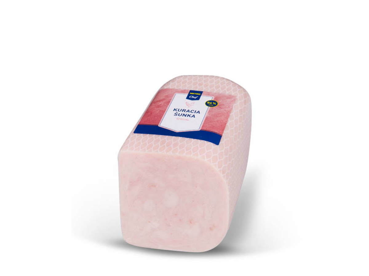 METRO Chef Šunka kuracia špeciál 84% chlad. váž. cca 1,5 kg