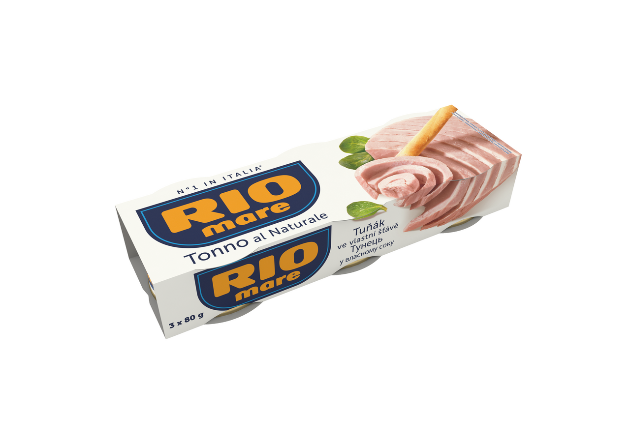 RIO mare Tuniak vo vlastnej šťave 3 x 80 g