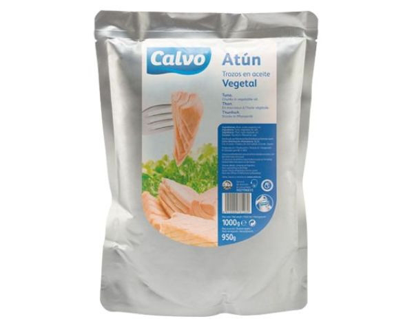 Calvo Tuniak v slnečnicovom oleji 1 kg