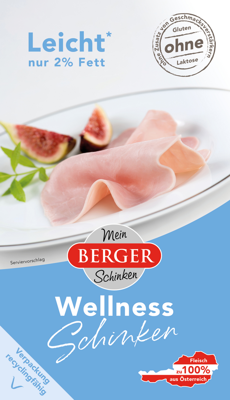 Berger Wellness šunka výberová chlad. 100 g
