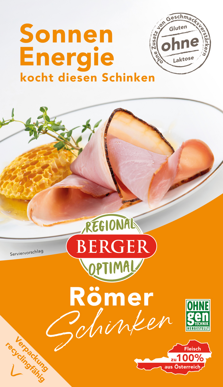 Berger Rímska šunka výberová chlad. 100 g