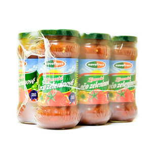 NOVOFRUCT Zámocké lečo zeleninové 6 x 330 g SKLO