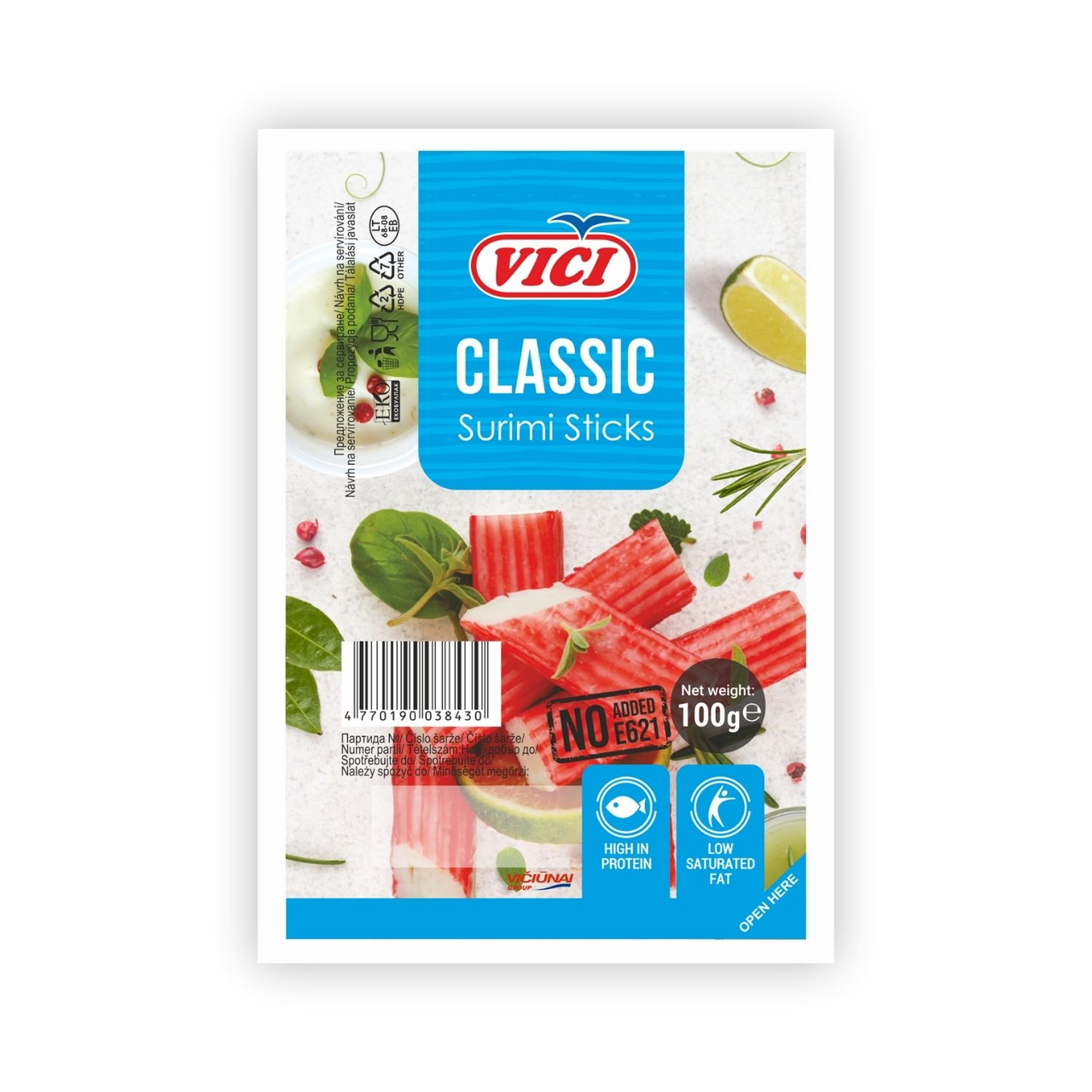 VICI Krabie tyčinky economi chlad. 2 x 100 g