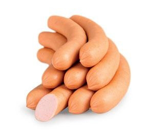 BERGER Viedenské párky chlad. váž. cca 1 kg